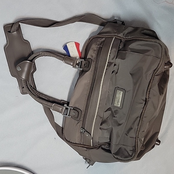 Vintage American Tourister carry on bag in taupe brown - Picture 1 of 11